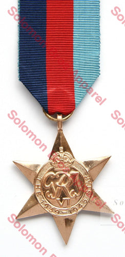 1939-45 Star - Solomon Brothers Apparel