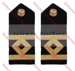 2nd Officer Hard Epaulettes - Merchant Navy - Solomon Brothers Apparel