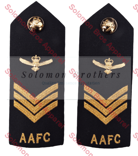 A.a.f.c. Sergeant Shoulder Board Insignia