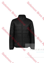 Load image into Gallery viewer, Aerial Mens Puffer Jacket Black / Sm Jackets