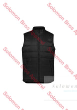 Load image into Gallery viewer, Aerial Mens Puffer Vest Black / Sm Jackets
