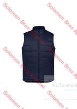 Load image into Gallery viewer, Aerial Mens Puffer Vest Navy / Sm Jackets