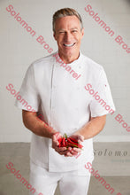 Load image into Gallery viewer, Appetite Vented S/s Chef Jacket Mens Jackets