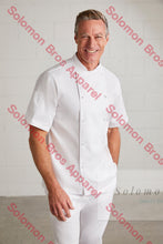 Load image into Gallery viewer, Appetite Vented S/s Chef Jacket Mens Jackets