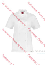 Load image into Gallery viewer, Appetite Vented S/s Jacket Ladies White / Xsm Jackets