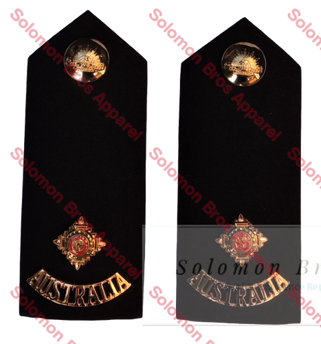 Army 2nd Lieutenant Gold Shoulder Board - Solomon Brothers Apparel