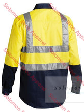 Load image into Gallery viewer, Bisley 2 Tone Hi Vis Drill Shirt 3M Reflective Tape - Long Sleeve - Solomon Brothers Apparel