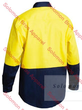 Load image into Gallery viewer, Bisley 2 Tone Hi Vis Drill Shirt - Long Sleeve - Solomon Brothers Apparel