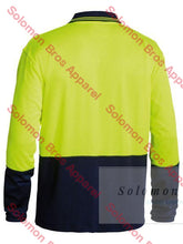 Load image into Gallery viewer, Bisley 2 Tone Hi Vis Polo Shirt - Long Sleeve - Solomon Brothers Apparel