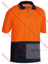 Load image into Gallery viewer, Bisley  2 Tone Hi Vis Polo Shirt - Short Sleeve - Solomon Brothers Apparel