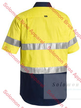 Load image into Gallery viewer, Bisley 3M Taped Two Tone Hi Vis Cool Lightweight Shirt - Short Sleeve - Solomon Brothers Apparel