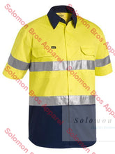 Load image into Gallery viewer, Bisley 3M Taped Two Tone Hi Vis Cool Lightweight Shirt - Short Sleeve - Solomon Brothers Apparel