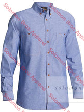 Load image into Gallery viewer, Bisley Chambray Shirt L/S - Solomon Brothers Apparel