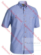Load image into Gallery viewer, Bisley Chambray Shirt S/S - Solomon Brothers Apparel