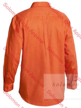 Load image into Gallery viewer, Bisley Closed Front Cotton Drill Shirt L/S - Solomon Brothers Apparel