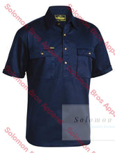 Load image into Gallery viewer, Bisley Closed Front Cotton Drill Shirt S/S - Solomon Brothers Apparel