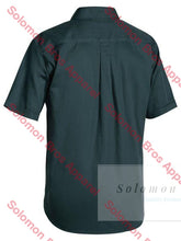 Load image into Gallery viewer, Bisley Closed Front Cotton Drill Shirt S/S - Solomon Brothers Apparel