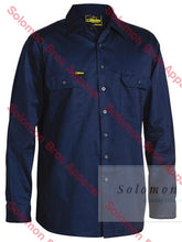 Load image into Gallery viewer, Bisley Cool Lightweight Cotton Drill Shirt L/S - Solomon Brothers Apparel