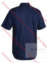 Load image into Gallery viewer, Bisley Cool Lightweight Cotton Drill Shirt S/S - Solomon Brothers Apparel