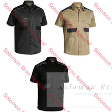 Load image into Gallery viewer, Bisley Flex & Move Mechanical Stretch Shirt - Short Sleeve - Solomon Brothers Apparel