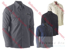 Load image into Gallery viewer, Bisley Flex & Move Utility Work Shirt - Long Sleeve - Solomon Brothers Apparel