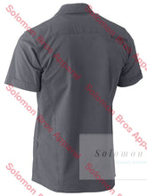 Load image into Gallery viewer, Bisley Flex & Move Utility Work Shirt - Short Sleeve - Solomon Brothers Apparel