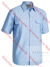 Load image into Gallery viewer, Bisley Oxford Shirt S/S - Solomon Brothers Apparel