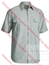 Load image into Gallery viewer, Bisley Oxford Shirt S/S - Solomon Brothers Apparel