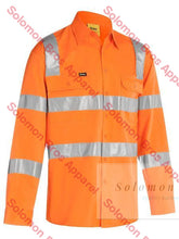 Load image into Gallery viewer, Bisley Taped Hi Vis Bio Motion Rail Shirt - Solomon Brothers Apparel