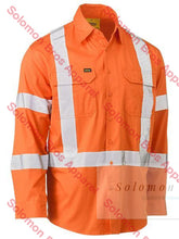 Load image into Gallery viewer, Bisley  Taped X Back Cool Lightweight Hi Vis Drill Shirt - Solomon Brothers Apparel