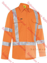 Load image into Gallery viewer, Bisley  Taped X Back Cool Lightweight Hi Vis Drill Shirt - Solomon Brothers Apparel