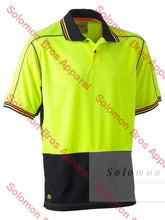 Load image into Gallery viewer, Bisley Two Tone Hi Vis Polyester Mesh Short Sleeve Polo Shirt - Solomon Brothers Apparel