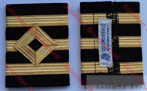 Chief Officer Soft Epaulettes - Merchant Navy - Solomon Brothers Apparel