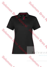 Load image into Gallery viewer, Equity Ladies Polo No. 1 Black/red / 6
