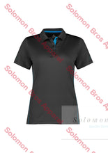 Load image into Gallery viewer, Equity Ladies Polo No. 1 Grey/cyan / 6