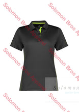 Load image into Gallery viewer, Equity Ladies Polo No. 1 Grey/fluoro Lime / 6