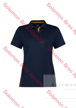 Load image into Gallery viewer, Equity Ladies Polo No. 1 Navy/gold / 6