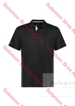 Load image into Gallery viewer, Equity Mens Polo Black/white / Sm