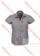 Load image into Gallery viewer, Fringe Ladies Short Sleeve Blouse - Solomon Brothers Apparel