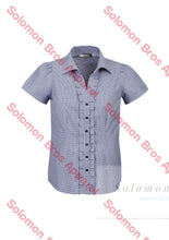 Load image into Gallery viewer, Fringe Ladies Short Sleeve Blouse - Solomon Brothers Apparel
