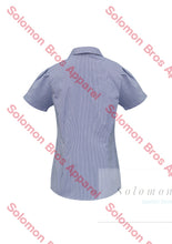 Load image into Gallery viewer, Fringe Ladies Short Sleeve Blouse - Solomon Brothers Apparel