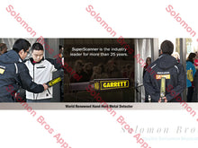 Load image into Gallery viewer, Garrett Super Scanner Metal Detector - Solomon Brothers Apparel