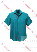 Load image into Gallery viewer, Haven Mens Short Sleeve Shirt Teal - Solomon Brothers Apparel