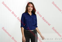 Load image into Gallery viewer, Megan Ladies Long Sleeve Blouse - Solomon Brothers Apparel