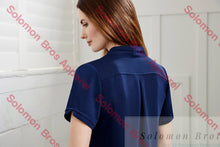 Load image into Gallery viewer, Megan Ladies Short Sleeve Blouse - Solomon Brothers Apparel