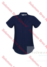Load image into Gallery viewer, Megan Ladies Short Sleeve Blouse - Solomon Brothers Apparel