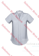 Load image into Gallery viewer, Megan Ladies Short Sleeve Blouse - Solomon Brothers Apparel
