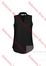 Load image into Gallery viewer, Megan Ladies Sleeveless Blouse - Solomon Brothers Apparel