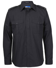 Load image into Gallery viewer, Merchant Navy Epaulette Shirt Mens Long Sleeve - Solomon Brothers Apparel