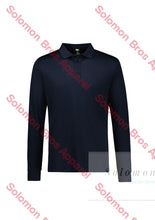 Load image into Gallery viewer, Movement Mens Polo L/S Black / Xsm